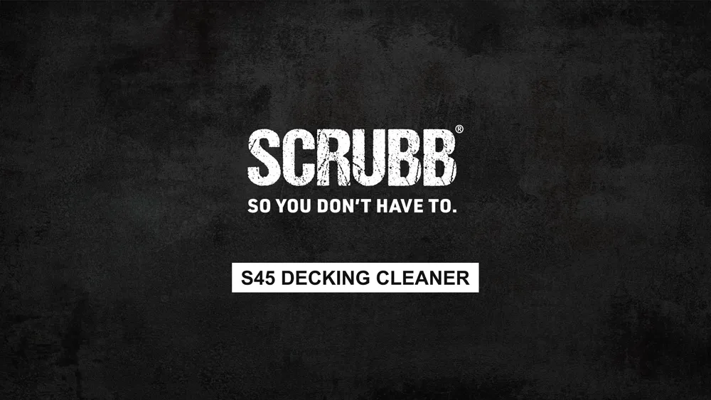 S$% Decking Cleaner video title