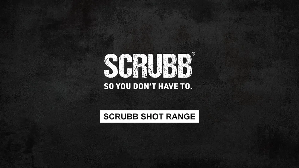 SCRUBB SHOT video title