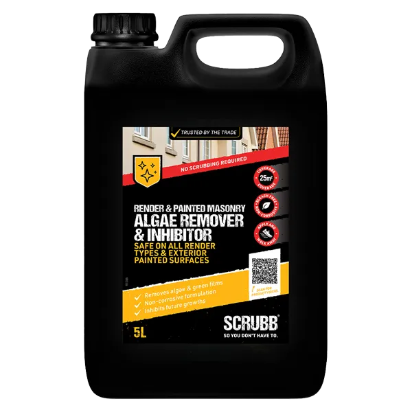 S54 Render & Painted Masonry Algae Inhibitor 5L bottle