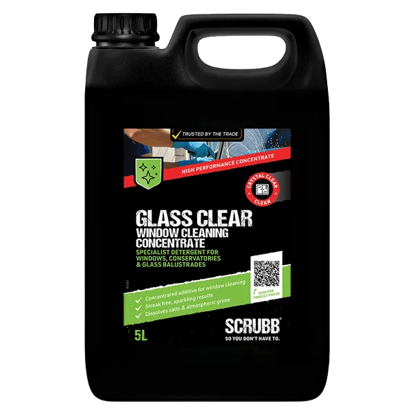 S59 Glass Clear Concentrate 5L bottle