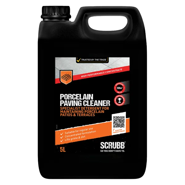 S65 Porcelain Paving Cleaner 5L bottle